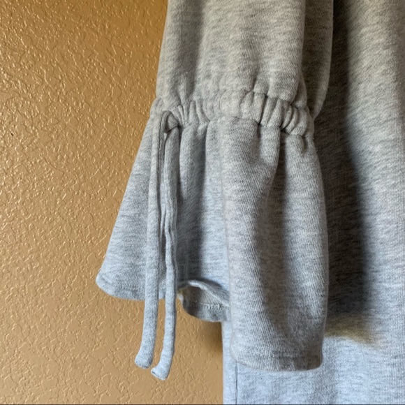 Express One Eleven Mock Neck Sweatshirt Dress - Size Small - Picture 6 of 10